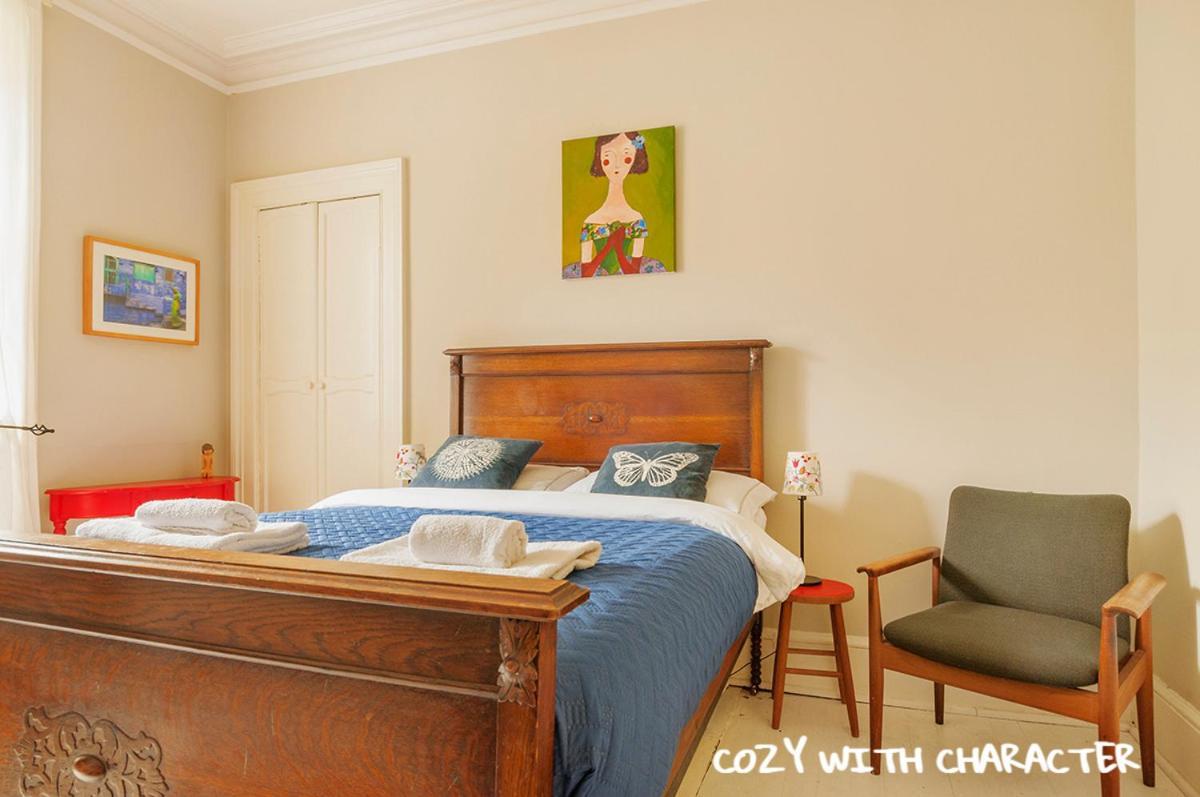 Cozy With Character Vibrant Cottage Style Flat At Leith Links Park Edimburgo Exterior foto